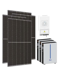 Single-phase photovoltaic kit 6300W Deye inverter 6kW lithium RW-M6 18.42kWh