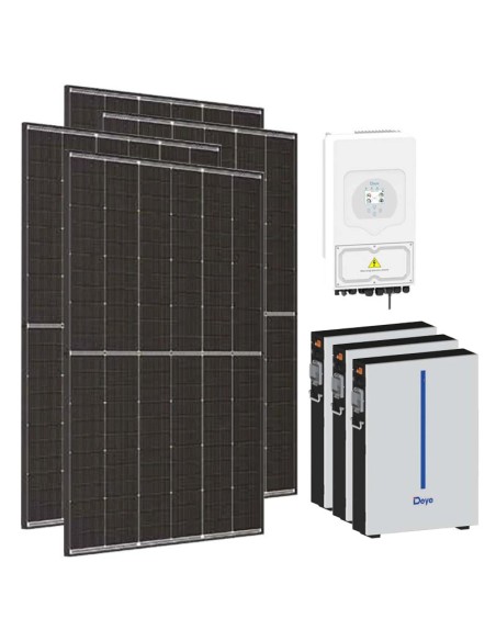 Serie Pro: vendita online Kit fotovoltaico monofase 6300W inverter Deye 6kW batteria litio RW-M6 18.42kWh