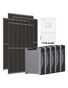 Serie Pro: vendita online Kit fotovoltaico trifase 30300W inverter Solis 30kW litio 26.85kWh Weco 5k3 XP