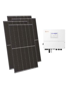 Kit photovoltaïque triphasé 50500W onduleur Solis 50kW conçu pour le stockage