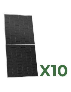 Set of 10 bifacial photovoltaic solar panels 620W tot. 6200W Mono TRINASOLAR Vertex N