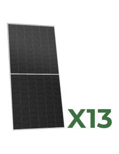 Set pannelli fotovoltaici: vendita online Set di 13 pannelli solari fotovoltaici bifacciali 620W tot. 8060W Mono TRINASOLAR V...
