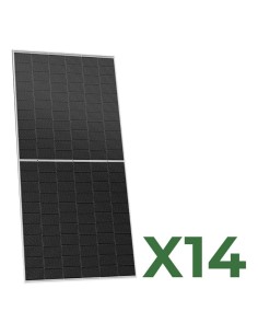 Set pannelli fotovoltaici: vendita online Set di 14 pannelli solari fotovoltaici bifacciali 620W tot. 8680W Mono TRINASOLAR V...