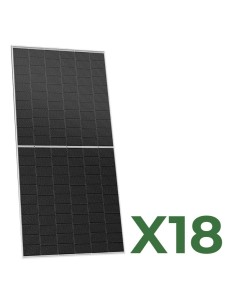 Set 18 panneaux solaires photovoltaïques double face 620W tot. 11160W Mono TRINASOLAR Vertex N