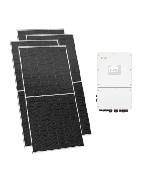 Dreiphasen-Photovoltaik-Kit 31000W Solis Wechselrichter 30kW für Akkumulation