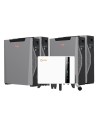 Solis con batterie Weco: vendita online Sistema di accumulo trifase inverter ibrido Solis 5kW litio 21.4kWh Weco 5k3 XP