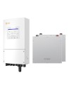 Solis con batterie Dyness: vendita online Sistema di accumulo monofase inverter Solis 8kW litio 10.24kWh DL5.0C Dyness