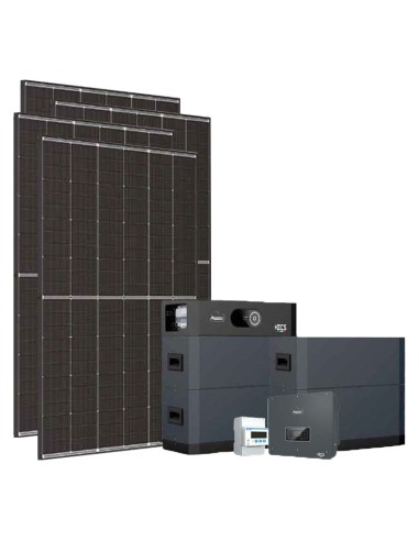 Serie Pro: vendita online Kit fotovoltaico trifase 15300W inverter 15kW accumulo 20.48kWh Zucchetti