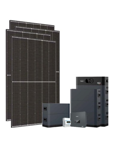 Dreiphasiger Photovoltaik-Kit 20250W-inverter Zucchetti 20kW Akku lithium 40.96kWh