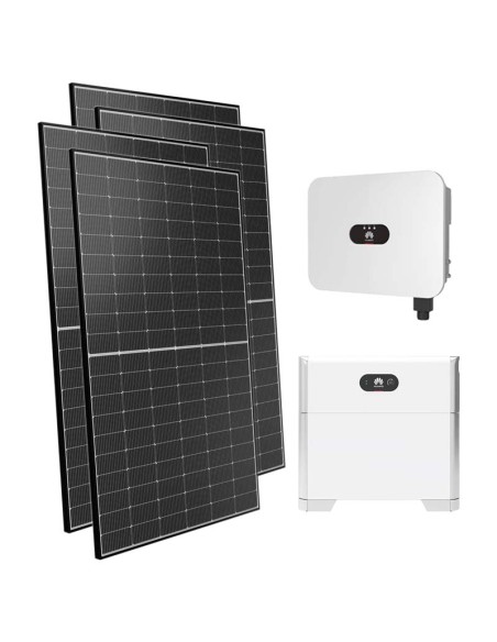 Serie Pro: vendita online Kit fotovoltaico monofase 4000W inverter Huawei 4kW LB0 litio 5kWh LUNA2000