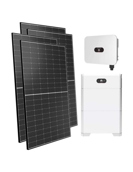 Single-phase photovoltaic kit 4500W Huawei inverter 4.6kW LB0 10kWh lithium LUNA2000