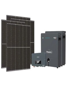 Einphasige Photovoltaik-Kit 3535W-inverter Zucchetti 3.6kW Akku ZSX5000 S 10.2kWh