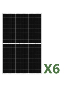 Set de 6 placa solares fotovoltaico doble cara de 455W total 2730W mono EGING PV