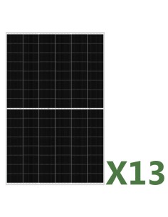 Set 13 455W Gesamt 5915W bifaziales Photovoltaik-Solarmodul mono EGING PV