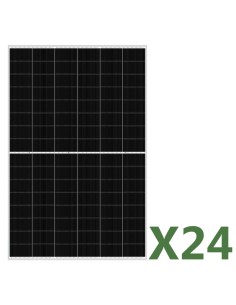 Set 24 455W Gesamt 10920W bifaziales Photovoltaik-Solarmodul mono EGING PV