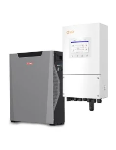 Solis con batterie Weco: vendita online Sistema di accumulo monofase inverter Solis 8kW litio 5.3kWh Weco 5k3 XP