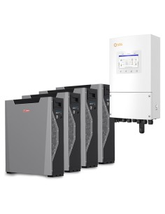 Einphasige Speichersystem Wechselrichter Solis 8kW Lithium-Akku 21.4kWh Weco