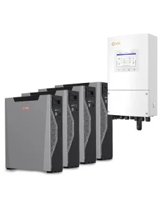 Single-phase storage system 8kW Solis inverter 21.4kWh lithium battery Weco