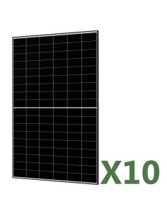 Set of 10 AIKO black frame 470W total 4700W monocrystalline photovoltaic solar panels