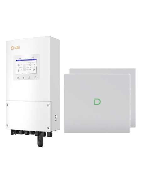 Single-phase storage system inverter Solis 5kW 20.48kWh lithium Powerbox G2 Dyness