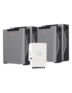 Sistema di accumulo trifase inverter ibrido Deye 12kW litio 21.48kWh Weco 5k3 XP