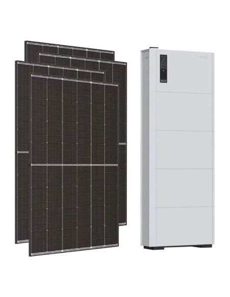 Serie Pro: vendita online Kit fotovoltaico monofase 6370W inverter Weco SMART EU 6kW litio 15.36kWh Weco 5k0