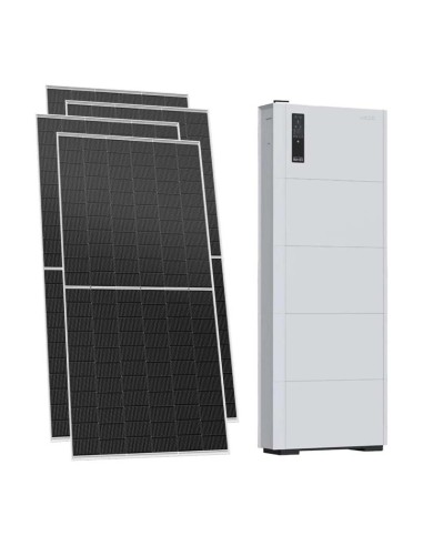 Einphasiges Photovoltaik-Kit 6200W inverter Weco SMART EU 6kW Lithium 5.12kWh Weco