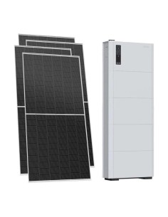 Einphasiges Photovoltaik-Kit 6200W inverter Weco SMART EU 6kW Lithium 10.24kWh Weco
