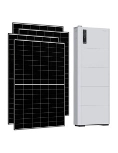 Kit fotovoltaico monofásico 6580W inversor 6kW SMART EU litio 10.24kWh Weco 5k0