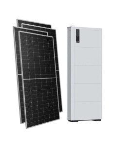 Kit photovoltaïque monophasé 7140W onduleur 6kW Weco SMART EU lithium 15.36kWh Weco 5k0