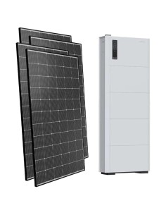Kit fotovoltaico monofásico 6060W inversor 6kW SMART EU litio 10.24kWh Weco 5k0