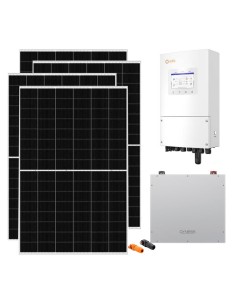 Serie Pro: vendita online Kit fotovoltaico monofase 5460W inverter 5kW Solis litio 5.12kWh Dyness DL5.0C