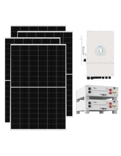 Kit photovoltaïque triphasé 12740W Deye 12kW lithium 10.24kWh SE-G5.1 Pro-B