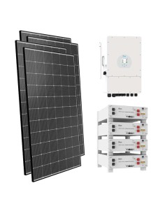Three-phase photovoltaic kit 12120W Deye 12kW lithium 20.48kWh SE-G5.1 Pro-B