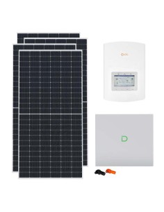 Kit photovoltaïque monophasé 3510W Solis 3kW cumul 10.24kWh Dyness Powerbox G2