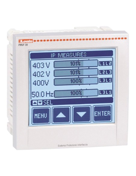 CEI 0-16 Lovato medium voltage interface protection system
