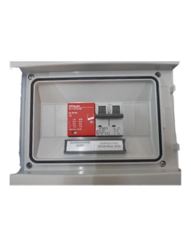 Boîtier complet AC/DC monophasé 3/4 kW 1 chaîne 600 V 25 A Icierre