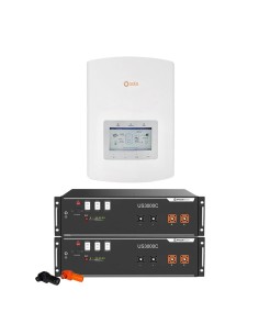 Sistema de acumulación monofásico Inversor Solis 5kW Litio 7kWh Pylontech US3000C