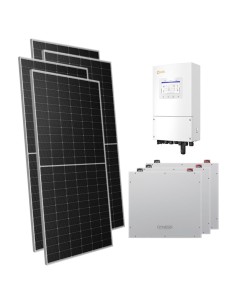 Serie Pro: vendita online Kit fotovoltaico monofase 7140W inverter Solis 6kW litio 15.36kWh Dyness DL5.0C