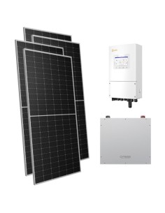 Serie Pro: vendita online Kit fotovoltaico monofase 8330W inverter Solis 8kW litio 5.12kWh Dyness DL5.0C
