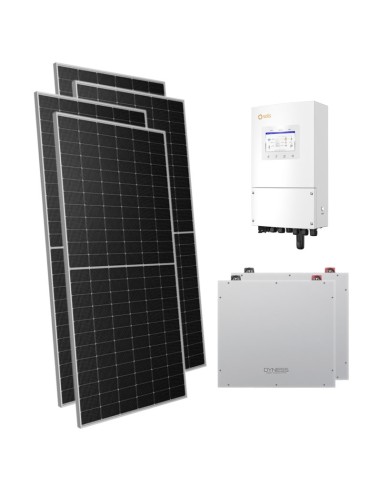 Serie Pro: vendita online Kit fotovoltaico monofase 8330W inverter Solis 8kW litio 10.24kWh Dyness DL5.0C