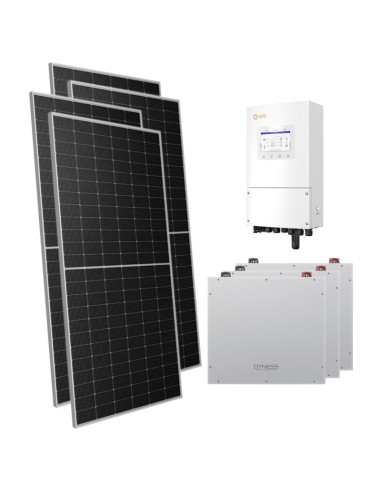 Serie Pro: vendita online Kit fotovoltaico monofase 8330W inverter Solis 8kW litio 15.36kWh Dyness DL5.0C