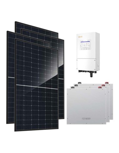 Single-phase solar kit 5520W Solis inverter 5kW lithium 15.36kWh Dyness DL5.0C