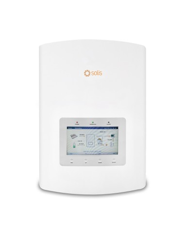 Kit fotovoltaico monofásico 4040W inversor Solis 3.6kW litio 4.8kWh Pylontech