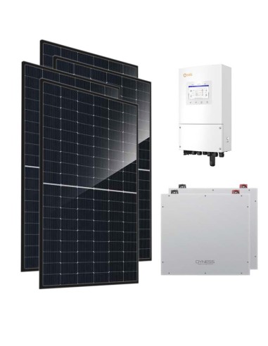 Serie Pro: vendita online Kit fotovoltaico monofase 6440W inverter Solis 6kW litio 10.24kWh Dyness DL5.0C