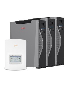 Système accumulation monophasé onduleur Solis 4.6kW lithium 16.1kWh Weco 5k3 XP