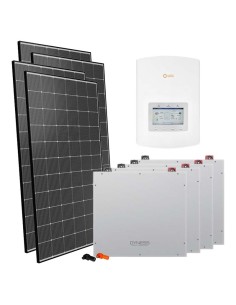 Einphasige Photovoltaik-Kit 5555W Wechselrichter Solis 5kW Akku 20.48kWh Dyness
