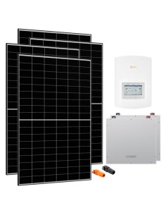 Single-phase photovoltaic kit 3760W Solis 3kW inverter 10.24kWh lithium Dyness