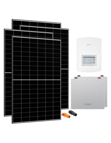 Einphasige Photovoltaik-Kit 3760W Wechselrichter Solis 3kW lithium 10.24kWh Dyness