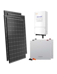 Einphasige Photovoltaik-Kit 5050W Wechselrichter Solis 5kW Akku 10.24kWh DL5.0C Dyness